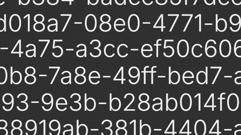 Guid Generator